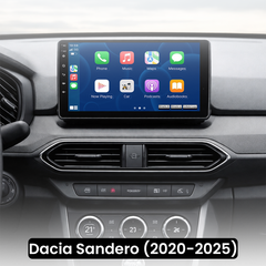 Dacia Sandero 20-25 - Rádio 10,1" com Apple CarPlay e Android Auto