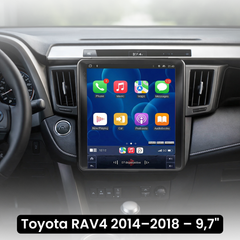 Toyota RAV4 14-18 - Rádio 9,7" com Apple CarPlay e Android Auto