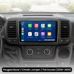 Boxer/Jumper/Ducato 20-25 - Rádio 9" com Apple CarPlay e Android Auto