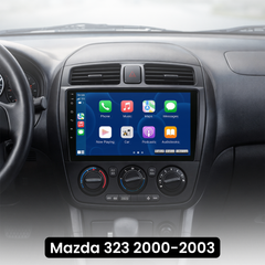 Mazda 323 00-03 - Rádio 9" com Apple CarPlay e Android Auto
