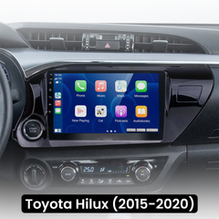 Toyota Rádio Hilux 15-20 - 9" com Apple CarPlay e Android Auto
