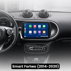 Smart Fortwo 14-20 - Rádio 9" com Apple CarPlay e Android Auto