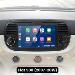 Fiat 500 07-15 - Rádio 7" com Apple CarPlay e Android Auto