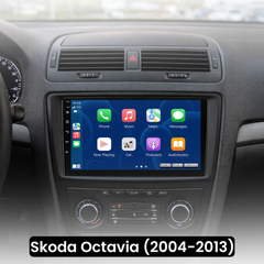 Skoda Octavia 04-13 - Rádio 9" com Apple CarPlay e Android Auto