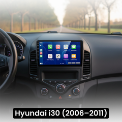 Hyundai I30 06-11 - Rádio 9" com Apple CarPlay e Android Auto