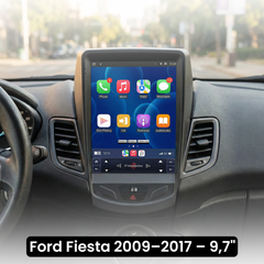 Ford Fiesta 09-17 – Rádio 9,7" com Apple CarPlay e Android Auto