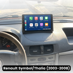 Renault Symbol 03-08 - 9 "Rádio com Apple CarPlay e Android Auto