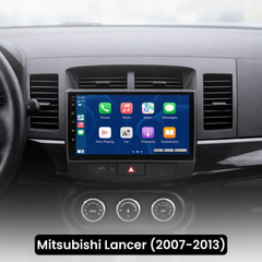 Mitsubishi Lancer 07-13 - Rádio 9" com Apple CarPlay e Android Auto