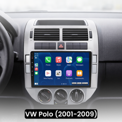 VW Polo 01-09 - Rádio 9" com Apple CarPlay e Android Auto