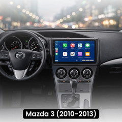 Mazda 3 10-13 - Rádio 9" com Apple CarPlay e Android Auto
