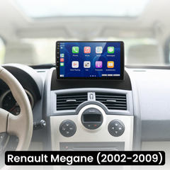 Renault Megane 02-09 - Rádio 9" com Apple CarPlay e Android Auto