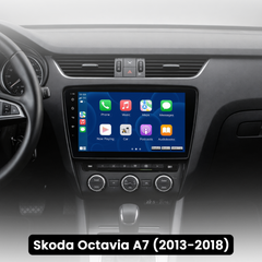 Skoda Octavia 13-18 - Rádio 10,1" com Apple CarPlay e Android Auto
