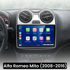 Alfa Romeo Mito 08-16 - Rádio 9" com Apple CarPlay e Android Auto