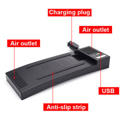 Audi 2011-2018 Trådløs Mobiloplader med 15W Hurtig Opladning