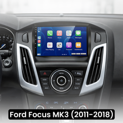 Ford Focus 11-18 - Rádio 9" com Apple CarPlay e Android Auto