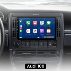 Audi 100 - Rádio 9" com Apple CarPlay e Android Auto