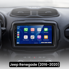 Jeep Renegade 16-20 - Rádio 9" com Apple CarPlay e Android Auto