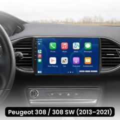 Peugeot 308 13-21 - Rádio 9" com Apple CarPlay e Android Auto