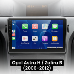 Opel Astra/Zafira 06-12 - Rádio 9" com Apple CarPlay e Android Auto
