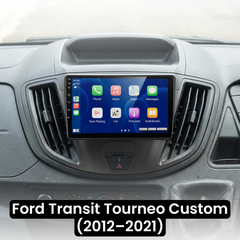 Ford Transit Tourneo Custom 12-21 - Rádio 9" com Apple CarPlay e Android Auto