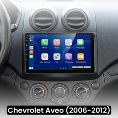 Chevrolet Aveo 06-12 - Rádio 9" com Apple CarPlay e Android Auto
