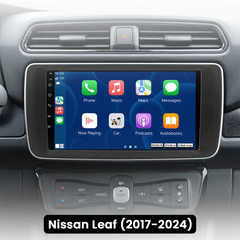 Nissan Leaf 17-24 - 9 "Rádio com Apple CarPlay e Android Auto