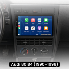 Audi 80 90-96 - 9" radio met Apple CarPlay en Android Auto 