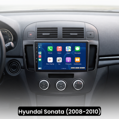 Hyundai Sonata 08-10 - Rádio 9" com Apple CarPlay e Android Auto