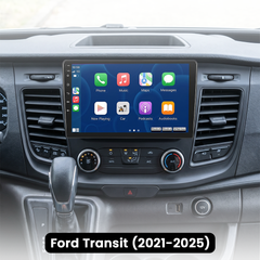 Ford Transit 21-25 - Rádio 10,1" com Apple CarPlay e Android Auto
