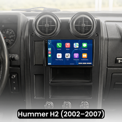 Hummer H2 02-07 - Rádio 9" com Apple CarPlay e Android Auto
