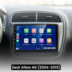 Seat Altea 04-15 - Rádio 9" com Apple CarPlay e Android Auto