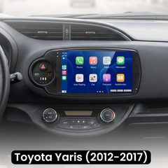 Toyota Yaris 12-17 - Rádio 9" com Apple CarPlay e Android Auto