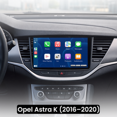 Opel Astra 16-20 - Rádio 9" com Apple CarPlay e Android Auto