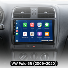 VW Polo 09-20 - Rádio 9" com Apple CarPlay e Android Auto