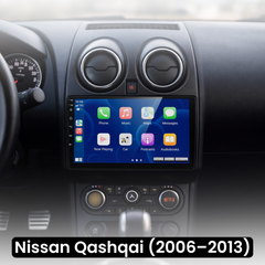 Nissan Qashqai 06-13 - Rádio de 9" com Apple CarPlay e Android Auto