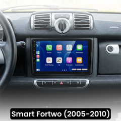 Smart Fortwo 05-10 - Rádio 9" com Apple CarPlay e Android Auto