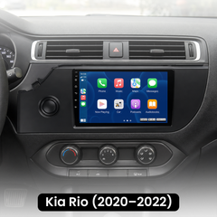 Kia Rio 20-22 - Rádio 9" com Apple CarPlay e Android Auto