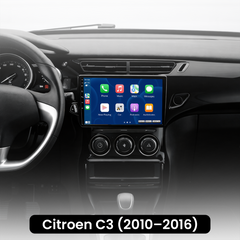 Rádio Citroen C3 e DS3 9" com Apple CarPlay e Android Auto
