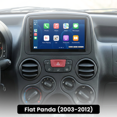 Fiat Panda 03-12 - Rádio 9" com Apple CarPlay e Android Auto