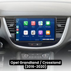 Opel Grandland/Crossland 16-20 - 9 "Rádio com Apple CarPlay e Android Auto