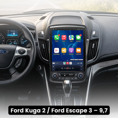 Ford Kuga 13-19 – Rádio 9,7” com Apple CarPlay e Android Auto