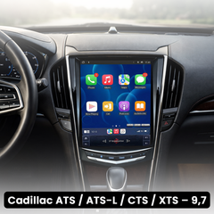 Cadillac ATS/CTS/XTS 11-19 – Rádio 9,7” com Apple CarPlay e Android Auto