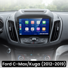 Ford C-Max/Kuga 12-19 - Rádio 9" com Apple CarPlay e Android Auto