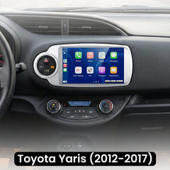 Toyota Yaris 12-17 - Rádio 9" com Apple CarPlay e Android Auto