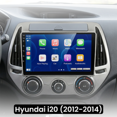 Hyundai I20 12-14 - Rádio 9" com Apple CarPlay e Android Auto