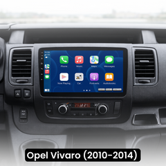 Opel Vivaro/Renault Traffic/Fiat Talento 10-14 - Rádio 10,1" com Apple CarPlay e Android Auto
