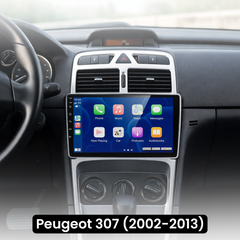 Peugeot 307 02-13 - Rádio 9" com Apple CarPlay e Android Auto