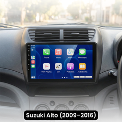 Suzuki Alto 09-16 - Rádio 9" com Apple CarPlay e Android Auto