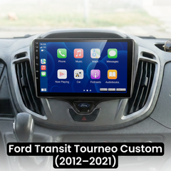 Ford Transit Tourneo Custom 12-21 - Rádio 9" com Apple CarPlay e Android Auto