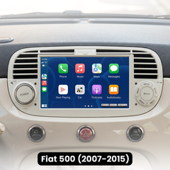 Fiat 500 07-15 - Rádio 7" com Apple CarPlay e Android Auto